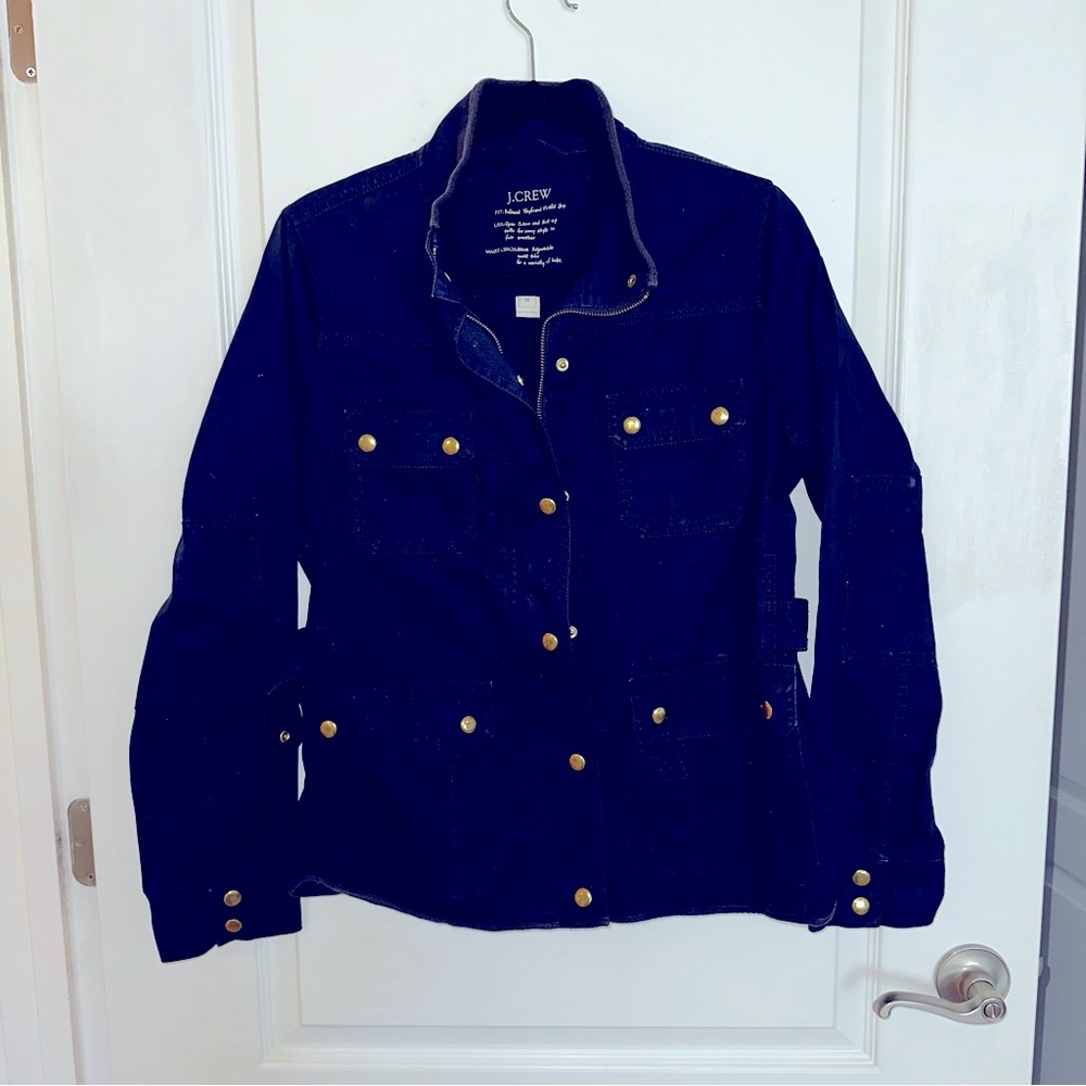 J. Crew Refined Boyfriend Jacket- Size Medium